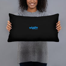 Load image into Gallery viewer, LOVE THE PLAN: Black Pillow