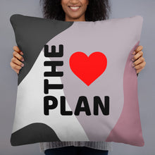 Load image into Gallery viewer, LOVE THE PLAN: Abstract 1 Pillow