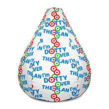 Load image into Gallery viewer, DOTTY OVER THE PLAN: Bean Bag Chair Cover (white)