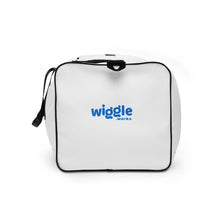 Load image into Gallery viewer, LOVE THE PLAN: White Duffle bag