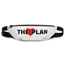 Load image into Gallery viewer, LOVE THE PLAN: Fanny Pack (white)