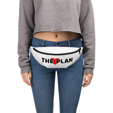 Load image into Gallery viewer, LOVE THE PLAN: Fanny Pack (white)