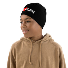 Load image into Gallery viewer, LOVE THE PLAN: Kids Beanie (black)