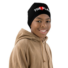 Load image into Gallery viewer, LOVE THE PLAN: Kids Beanie (black)