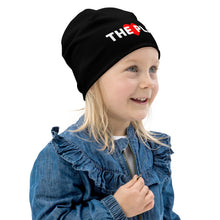 Load image into Gallery viewer, LOVE THE PLAN: Kids Beanie (black)