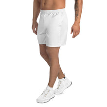 Load image into Gallery viewer, LOVE THE PLAN: Men's Athletic Long Shorts (white)