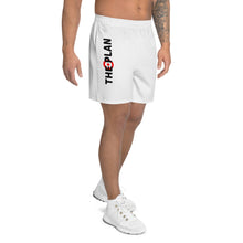 Load image into Gallery viewer, LOVE THE PLAN: Men's Athletic Long Shorts (white)