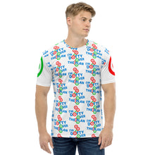 Load image into Gallery viewer, DOTTY OVER THE PLAN: Men's T-shirt (white)