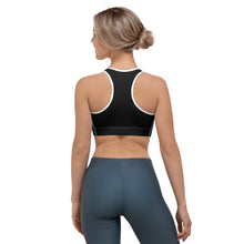Load image into Gallery viewer, LOVE THE PLAN: Sports bra (black)