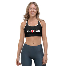 Load image into Gallery viewer, LOVE THE PLAN: Sports bra (black)
