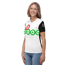 Load image into Gallery viewer, DOT WATCHER: Women's T-shirt (Black Back)