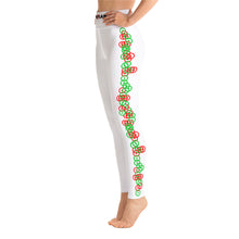 Load image into Gallery viewer, DOT WATCHER Yoga Leggings (white)