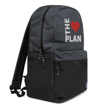 Load image into Gallery viewer, LOVE THE PLAN: Embroidered Champion Backpack