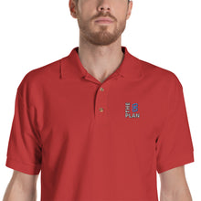Load image into Gallery viewer, THE PLAN LOGO: Embroidered Polo Shirt