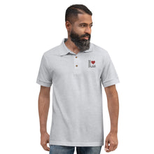 Load image into Gallery viewer, LOVE THE PLAN: Embroidered Polo Shirt