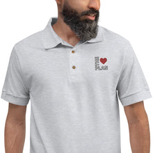 Load image into Gallery viewer, LOVE THE PLAN: Embroidered Polo Shirt