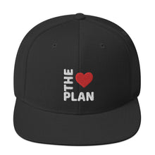 Load image into Gallery viewer, LOVE THE PLAN: Embroidered Snapback Hat