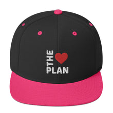 Load image into Gallery viewer, LOVE THE PLAN: Embroidered Snapback Hat