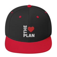 Load image into Gallery viewer, LOVE THE PLAN: Embroidered Snapback Hat