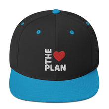Load image into Gallery viewer, LOVE THE PLAN: Embroidered Snapback Hat