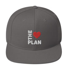 Load image into Gallery viewer, LOVE THE PLAN: Embroidered Snapback Hat