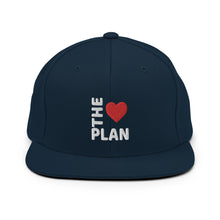 Load image into Gallery viewer, LOVE THE PLAN: Embroidered Snapback Hat