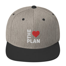 Load image into Gallery viewer, LOVE THE PLAN: Embroidered Snapback Hat