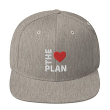 Load image into Gallery viewer, LOVE THE PLAN: Embroidered Snapback Hat