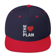 Load image into Gallery viewer, LOVE THE PLAN: Embroidered Snapback Hat