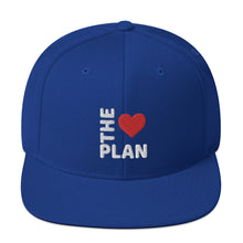 Load image into Gallery viewer, LOVE THE PLAN: Embroidered Snapback Hat