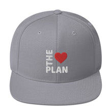Load image into Gallery viewer, LOVE THE PLAN: Embroidered Snapback Hat