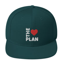 Load image into Gallery viewer, LOVE THE PLAN: Embroidered Snapback Hat