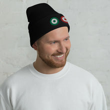 Load image into Gallery viewer, DOT BEANIE: Cuffed Beanie (dark)