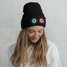 Load image into Gallery viewer, DOT BEANIE: Cuffed Beanie (dark)