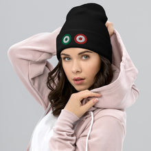 Load image into Gallery viewer, DOT BEANIE: Cuffed Beanie (dark)