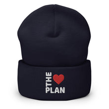 Load image into Gallery viewer, LOVE THE PLAN: Cuffed Beanie (dark)