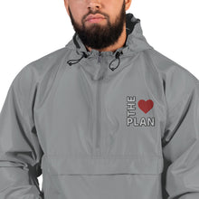 Load image into Gallery viewer, LOVE THE PLAN: Embroidered Champion Packable Jacket