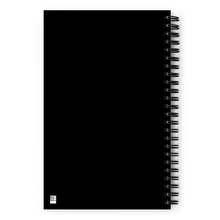 Load image into Gallery viewer, THE PLAN: Spiral notebook (black)