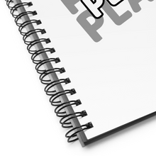 Load image into Gallery viewer, THE PLAN: Spiral notebook (white)