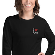 Load image into Gallery viewer, LOVE THE PLAN: Unisex Long Sleeve Tee