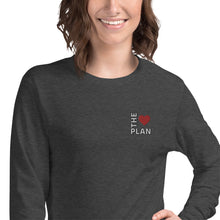 Load image into Gallery viewer, LOVE THE PLAN: Unisex Long Sleeve Tee