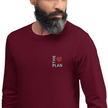 Load image into Gallery viewer, LOVE THE PLAN: Unisex Long Sleeve Tee