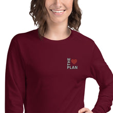 Load image into Gallery viewer, LOVE THE PLAN: Unisex Long Sleeve Tee
