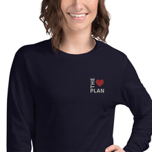 Load image into Gallery viewer, LOVE THE PLAN: Unisex Long Sleeve Tee