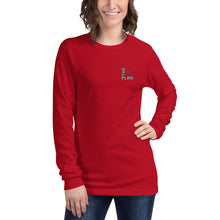 Load image into Gallery viewer, LOVE THE PLAN: Unisex Long Sleeve Tee