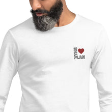 Load image into Gallery viewer, LOVE THE PLAN: Unisex Long Sleeve Tee