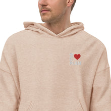 Load image into Gallery viewer, LOVE THE PLAN: Unisex Sueded Fleece Hoodie