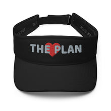 Load image into Gallery viewer, LOVE THE PLAN: Embroidered Visor