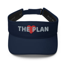 Load image into Gallery viewer, LOVE THE PLAN: Embroidered Visor