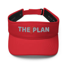 Load image into Gallery viewer, LOVE THE PLAN: Embroidered Visor